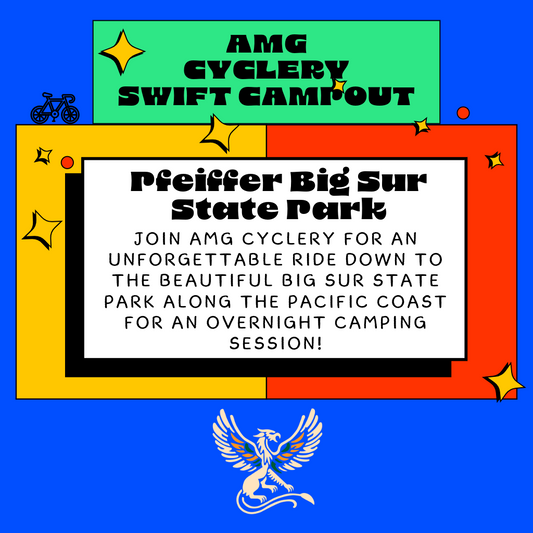2025 Swift Campout: AMG Cyclery x Big Sur Campout, Seaside, CA (P)