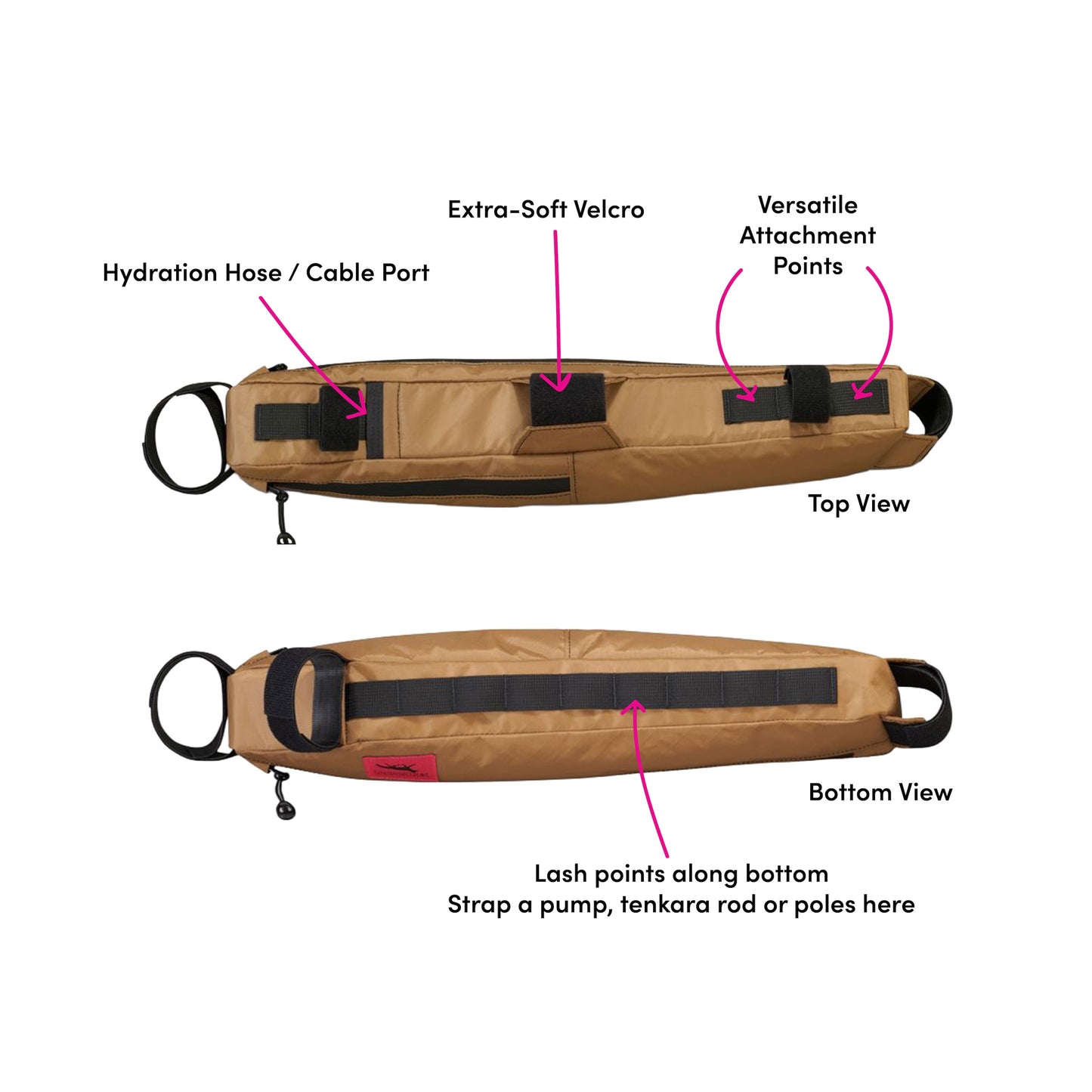 Hold Fast Half Frame Bag - CLOSEOUT